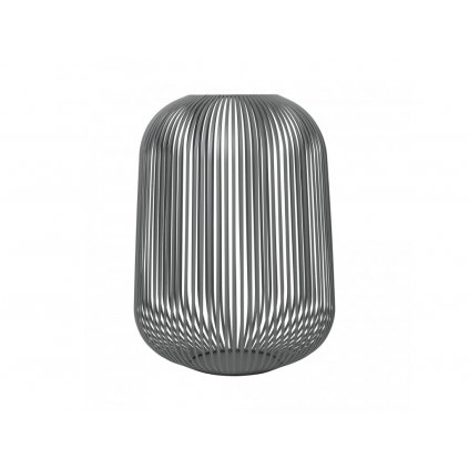Laterne LITO L 45 cm, grau, Stahl Blomus