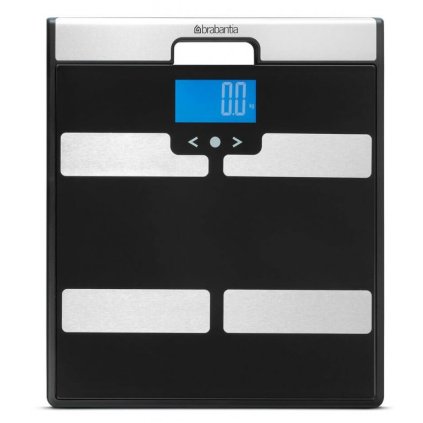 Digitale Personenwaage, schwarz, Brabantia