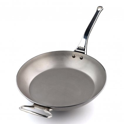 Bratpfanne MINERAL B PRO 32 cm, mit Zusatzhandgriff, Stahl, de Buyer