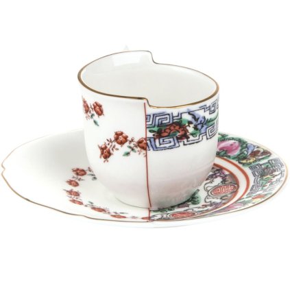 Kaffeetasse mit Untertasse HYBRID TAMARA, Seletti