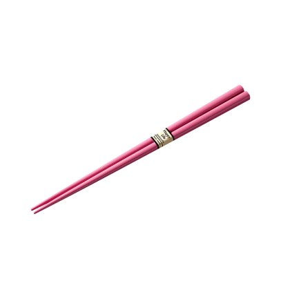 Essstäbchen, lackiert, rosa, MIJ