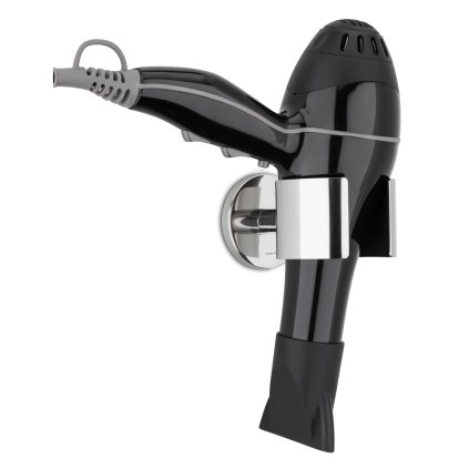 Fönhalter NEXIO, Wandmontage, Edelstahl poliert, Blomus