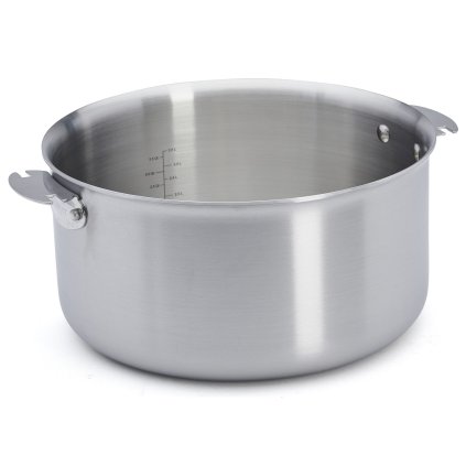 Topf ALCHIMY LOQY 24 cm, silber, Edelstahl, de Buyer
