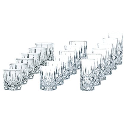 Trinkgläser NOBLESSE, 18er-Set, klar, Nachtmann