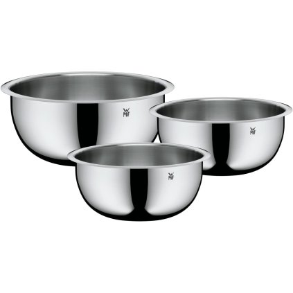 Küchenschüssel GOURMET, 3er-Set, Edelstahl, WMF