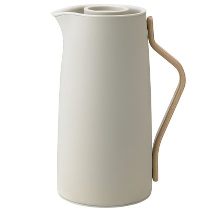 Isolierkanne EMMA 1,2 l, für Kaffee, Sand, Edelstahl, Stelton