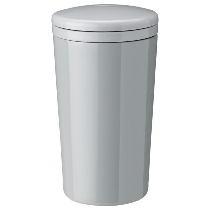 Thermobecher CARRIE 400 ml, hellgrau, Edelstahl, Stelton