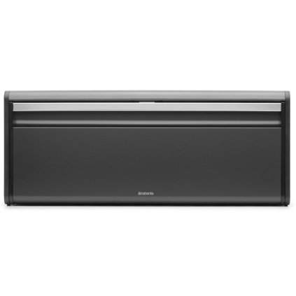 Klappbrotkasten FALL FRONT 18 l, Confident Grey, Stahl, Brabantia