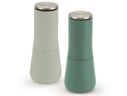 Salz- und Pfeffermühle Set MILLTOP 20182, 2er-Set, grün, Kunststoff, Joseph Joseph
