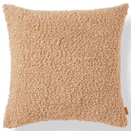 Deko Kissen MOOR 50 x 50 cm, leicht braun, welle, fest LIVING
