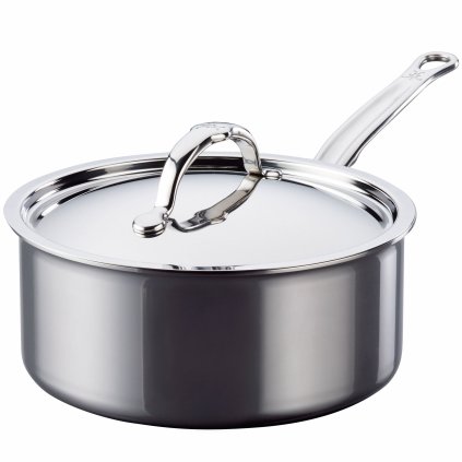 Kasserolle NANOBOND TITANIUM 20 cm, 2,8 l, edelstahl, Hestan