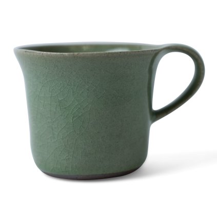 Becher 150 ml, grün, keramik, MIJ