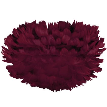 Lampenschirm EOS 35 cm, rot, Gänsedaunen, Umage