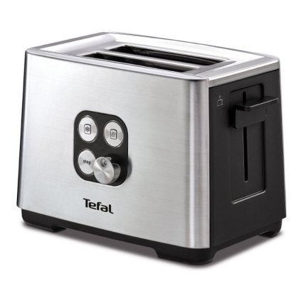 Toaster INOX CUBE, 2 Scheiben, Tefal