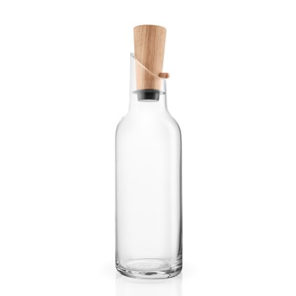 Wasserkaraffe 1 l, mit Holzdeckel, Eva Solo