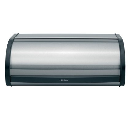 Rollbrotkasten ROLL TOP, Fingerprint Proof, Stahl matt, Brabantia
