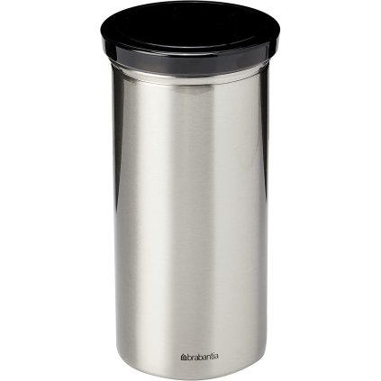 Kaffeepaddose SENSEO 1,4 l, für 18 Pads, schwarzer Deckel, Brabantia