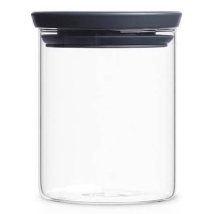 Vorratsdose 600 ml, stapelbar, Glas, Brabantia