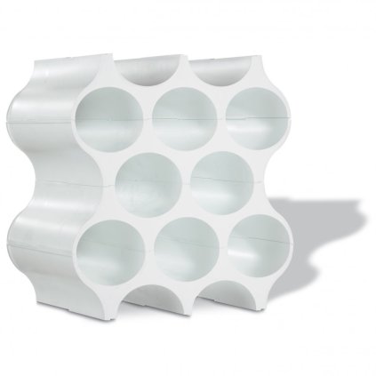 Weinflaschenregal SET-UP, White Cotton, Koziol