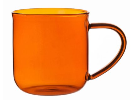 Teeglas EVA MINIMA 400 ml, orange, Glas, Viva Scandinavia