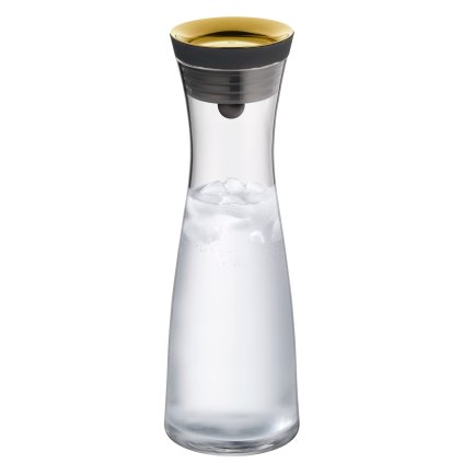 Wasserkaraffe BASIC 1 l, mit goldenem Deckel, WMF