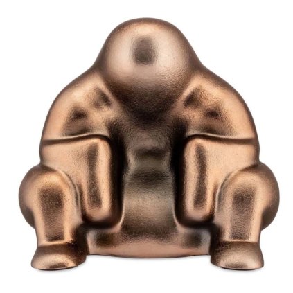 Türstopper DEDE, 2 kg, Metall braun, Alessi