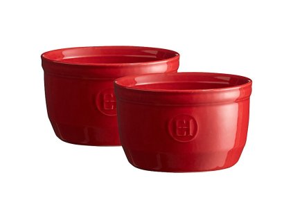 Ramekin LE N°10, 2er-Set, bordeauxrot, Emile Henry