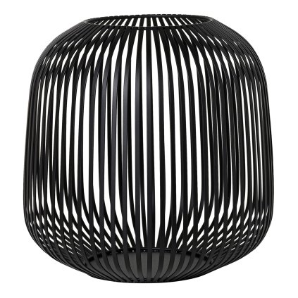 Laterne LITO M 27 cm, schwarz, Stahl, Blomus