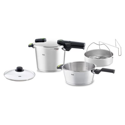 Schnellkochtopf VITAQUICK GREEN, 2er-Set, 6 l, 3,5 l, Fissler