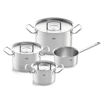Topfset ORIGINAL-PROFI COLLECTION, 4-teilig, Edelstahl, Induktion, Fissler