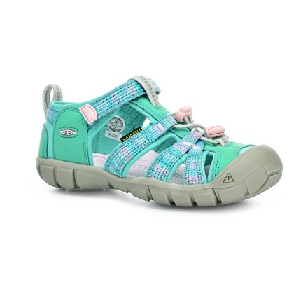 Keen Seacamp II Bright Aqua/Pink-a-boo K (CNX) Sportsandalen