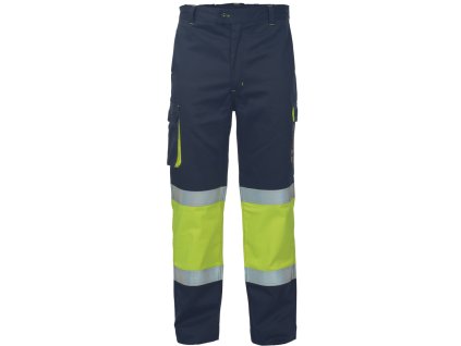 MULTINORM STRIP FR HV kalhoty (žlutá/navy)