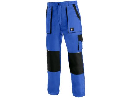 Kalhoty do pasu CXS LUXY JOSEF, prodloužené, pánské, modro-černé
