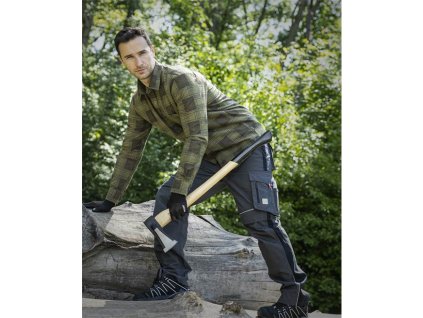 Flanelová košile ARDON®URBAN khaki