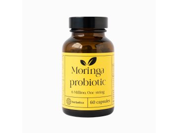 Probiotiká z moringy  - 6 miliónov, jeden kmeň - 60 kapsúl - Herbatica