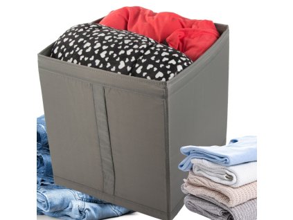 Organizér box na oděvy prádla šatní skříň kontejner velký