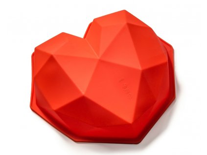 Master Silikonová forma na pečení 3D srdce