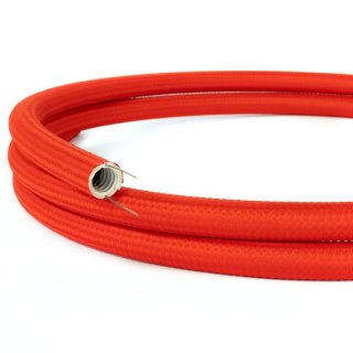 Hodvábna opletená trubica Creative-Tube 20mm RM09 - červená