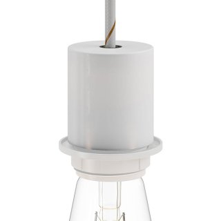 Kovová objímka E27 so závitom pre tienidlo Metal Semi-flush