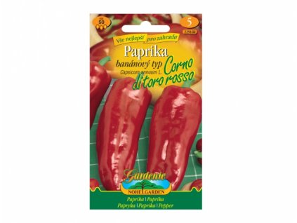 Paprika zeleninová CORNO DI TORO ROSSO, červená