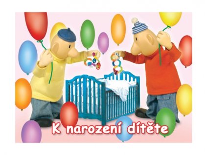 Blahopřání PAM MIMINKO otevírací, A5