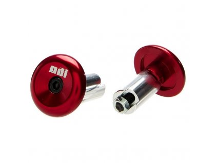 Zátky do řídítek ODI Al End Plugs - červené