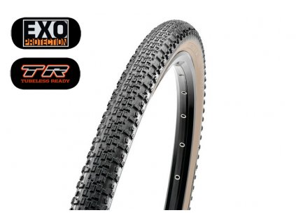 Plášť MAXXIS RAMBLER 700x38C 60TPI EXO/TR/TANWALL - kevlar