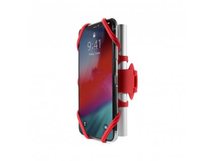 Držák na mobi BONE  Bike Tie PRO Pack - červený