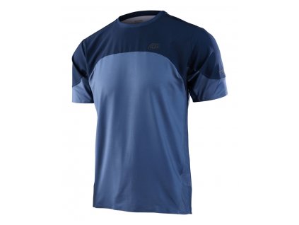 Pánský cyklistický dres Troy Lee Designs Drift - Blue Mirage