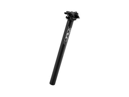 Sedlovka FORCE BASIC P6.6 karbon 350mm - černá