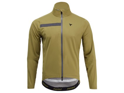 Pánská cyklistická bunda Silvini Tempesto - olive black