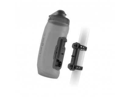 Set láhve s držákem Fidlock BOTTLE TWIST 590ml - tmavá - univerzální základna