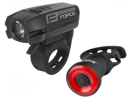 Sada světel Force BUG-400 USB + FORCE GLITZ - USB