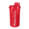 Shaker Protein & Co. 700 ml - červený